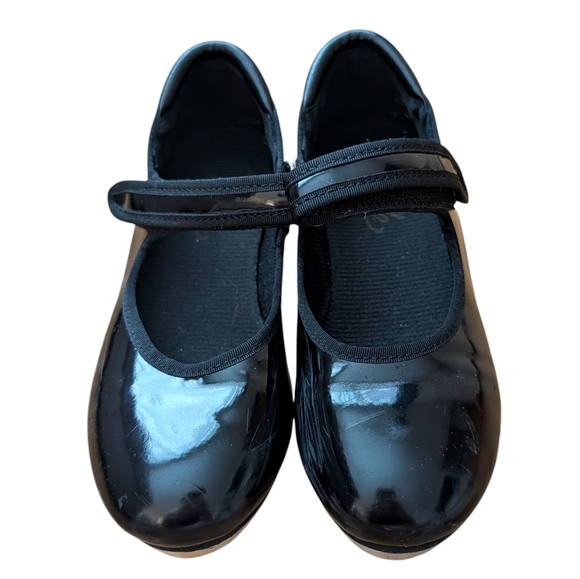 Stelle Tap Shoes for Girls PU Leather Dance Shoes Little Kid Black Size 13 M - Picture 11 of 14